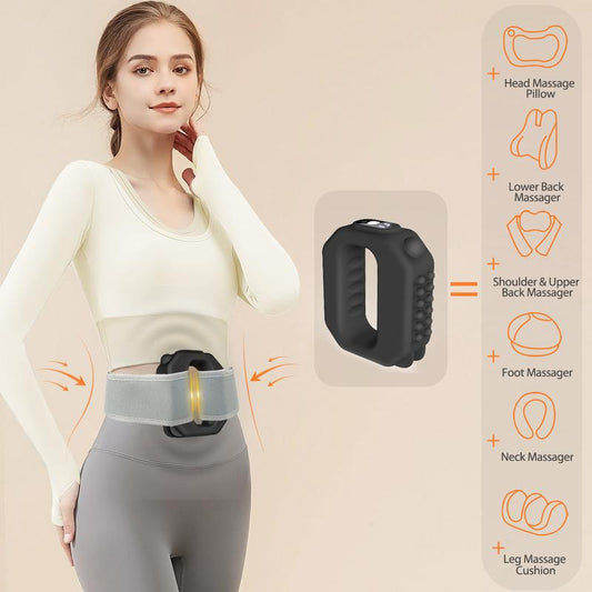 FasciaFlow™ Wearable Fascia Massager Ring — Hands-Free Relief for Legs, Back & Waist