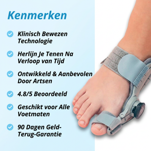 Bunion Corrector — Hallux Valgus Brace
