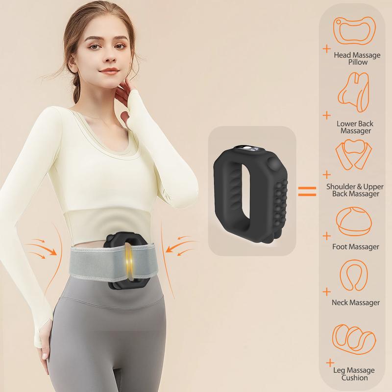 FasciaFlow™ Wearable Fascia Massager Ring — Hands-Free Relief for Legs, Back & Waist