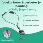 CERVARA | Slimme EMS Nekmassager voor Nekbult & Chronische Nekpijn