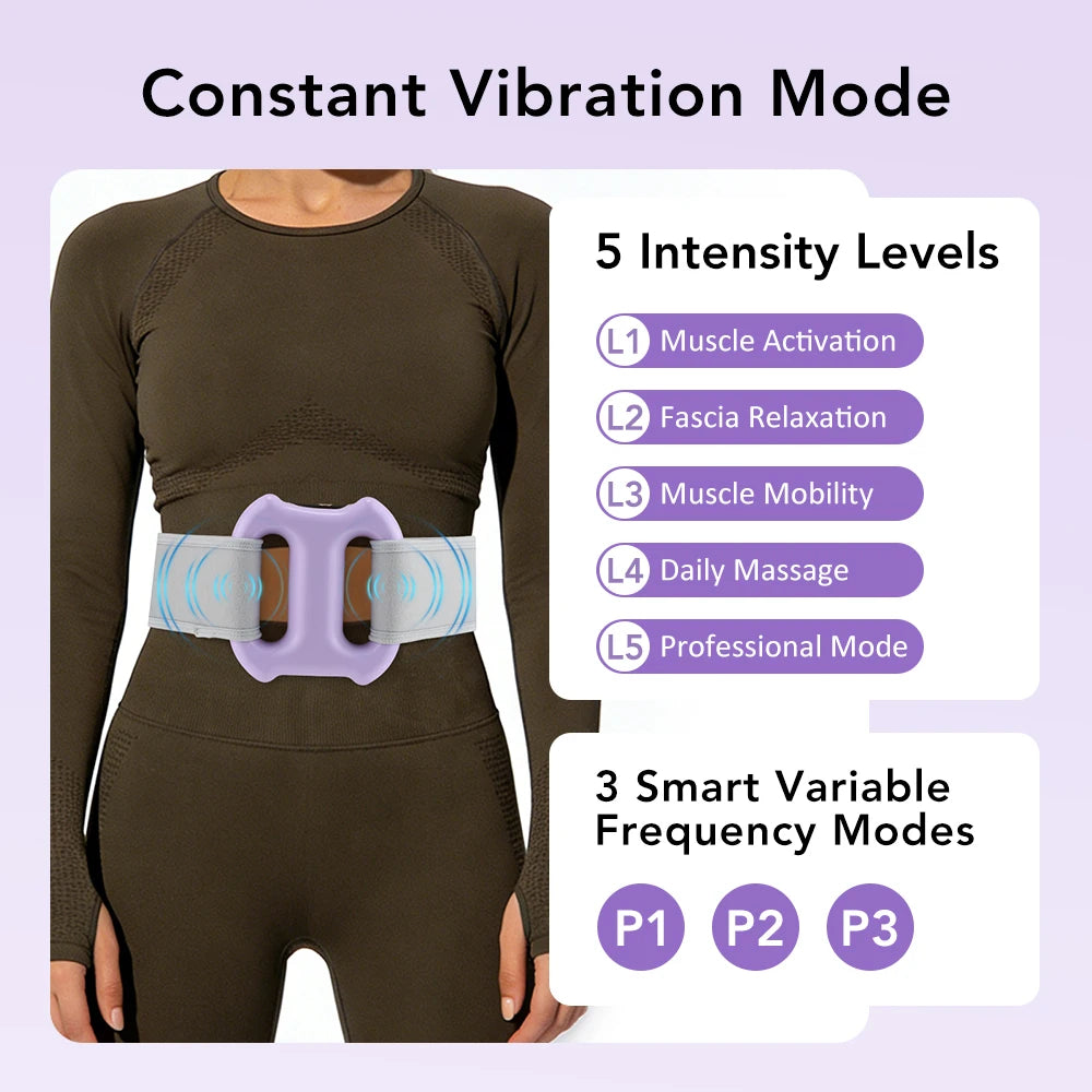 FasciaFlow™ Wearable Fascia Massager Ring — Hands-Free Relief for Legs, Back & Waist
