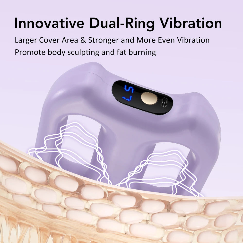 FasciaFlow™ Wearable Fascia Massager Ring — Hands-Free Relief for Legs, Back & Waist