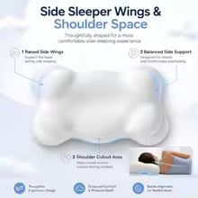 Ergonomic Memory Foam Cervical Pillow