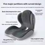 Ergonomic Seat Cushion with Lumbar Support