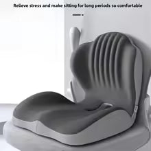 Ergonomic Seat Cushion with Lumbar Support